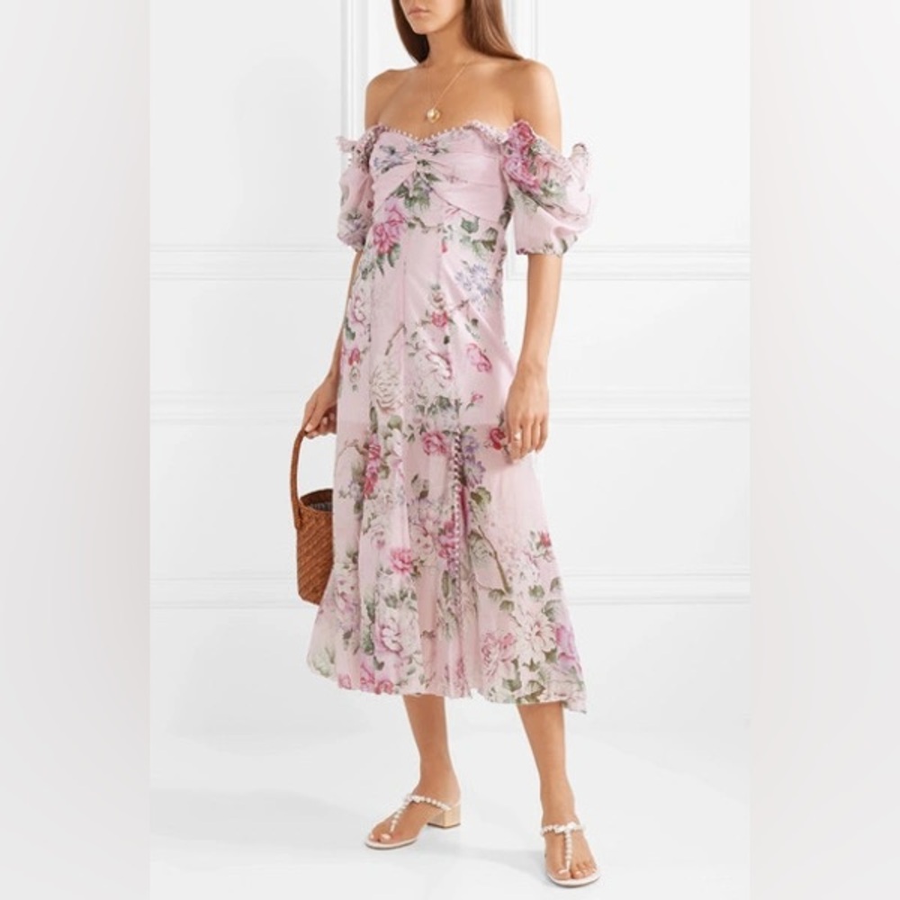 Alice McCall Send Me A Postcard Midi Dress